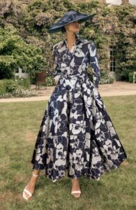 992762 silver/navy Veni Infantino Mother of the Bride at Linzi Crawford