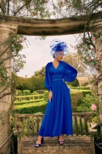 ROYAL Veni Infantino dress Mother of the Bride at Linzi Crawford