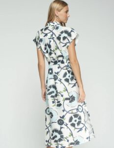 Vilagallo long patterend dress Spring Summer 2026