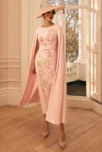 light pink. Venit Infantino dress