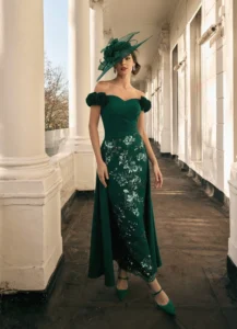 Emerald Veni Infantino dress