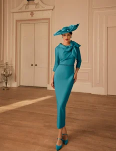 teal Veni Infantino dress