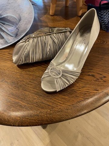 Lunar Shoes with designer handbag