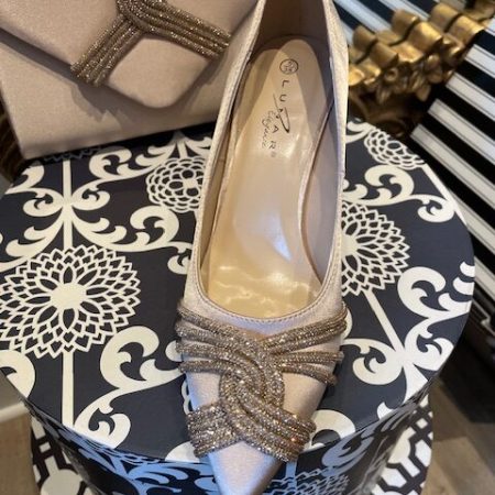 Lunar Shoes with designer handbag